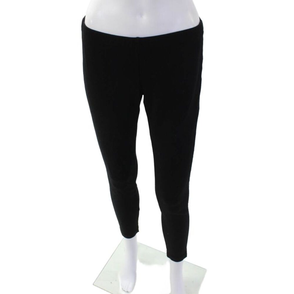 Theory Womens Ankle Leggings Black Size L